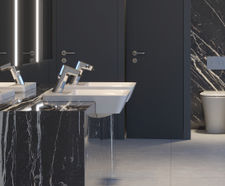 Connect Air Cube 50cm Semi-Countertop Washbasin