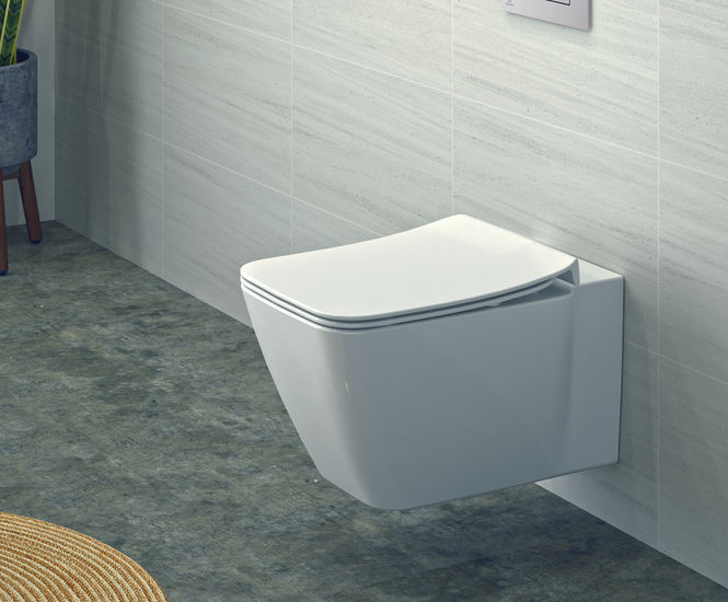 Strada II Wall Mounted Toilet With Aquablade Technology