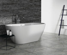 Adapto 155 x 75cm Oval Freestanding Bath 