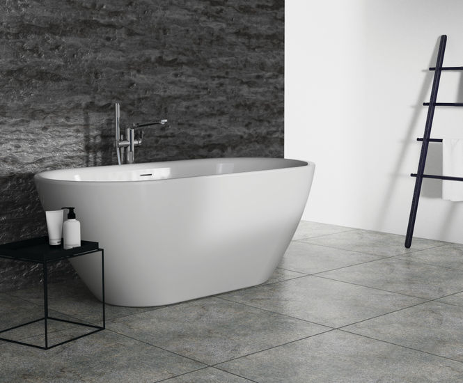 Adapto 155 x 75cm Oval Freestanding Bath 