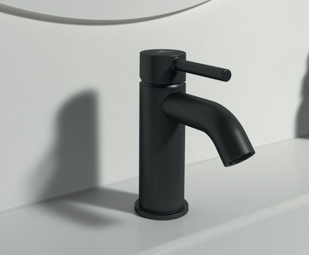 Ceraline Single Lever Basin Mixer - Silk Black