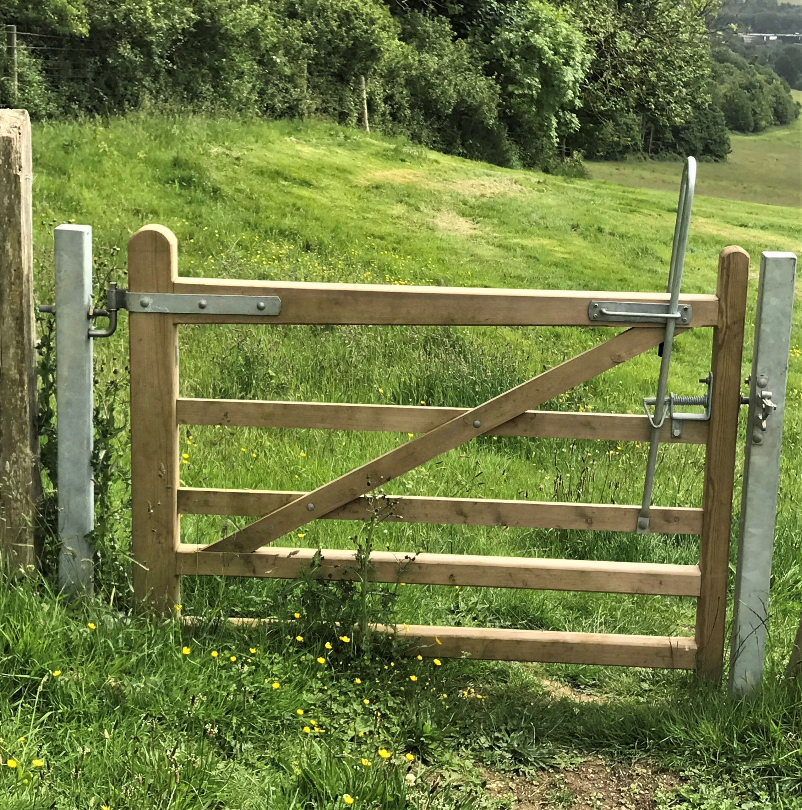 Timber Bridleway Gates SecureaField ESI External Works