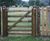 Timber pedestrian gates for Rights of Way 0