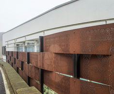 Bespoke fencing creates serene retreat at cancer centre