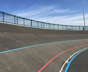 Safety rail fencing - York Velodrome