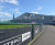 Sports Rail spectator fence with banner messaging 0