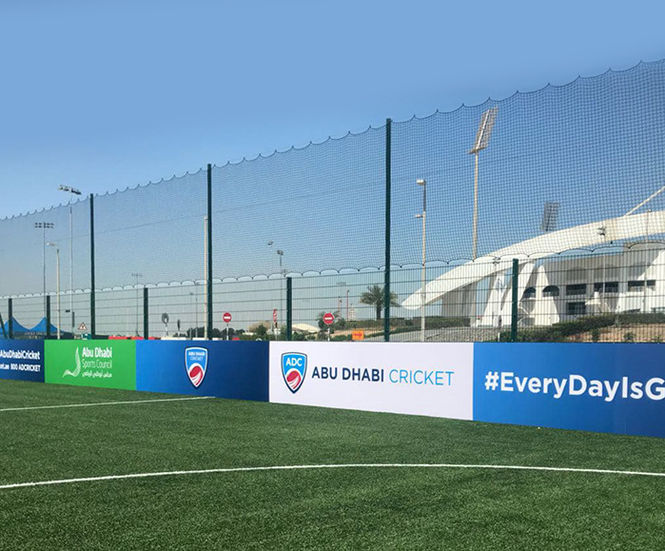 Sports fencing for football training centre - Abu Dhabi