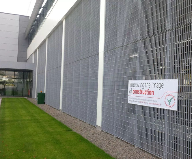 Safeogril™ perimeter fencing for business park