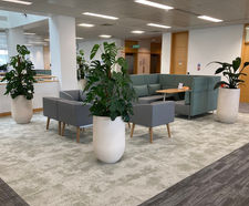 Tulla lightweight fibreglass interior planters