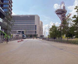 Resin bound pathway to Arcelormittal ORBIT IN Stratford - on this page