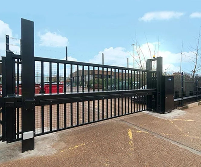 IWA14-1 & LPS1175 Terra G8 anti-terrorist sliding gate