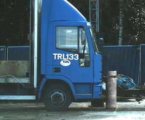 Terra Neptune - PAS 68 standalone steel anti-ram bollard (7.5t @ 40mph)