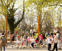 New outdoor water play features - Bentley Park, Doncaster