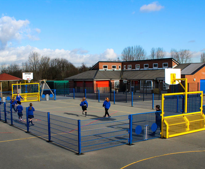 Multi use games area for Merton Bank Primary School, St Helens