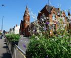 Barrier Basket planters for streets and highways