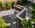 Backdrop - modular steel and glass divider system for outdoor areas 2