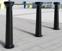 Hexham - polyurethane bollard, ornamental classic-style