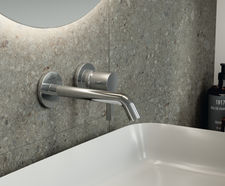 Joy Single Lever Built-In Basin Mixer 180mm Spout