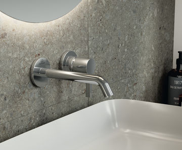Joy Single Lever Built-In Basin Mixer 180mm Spout