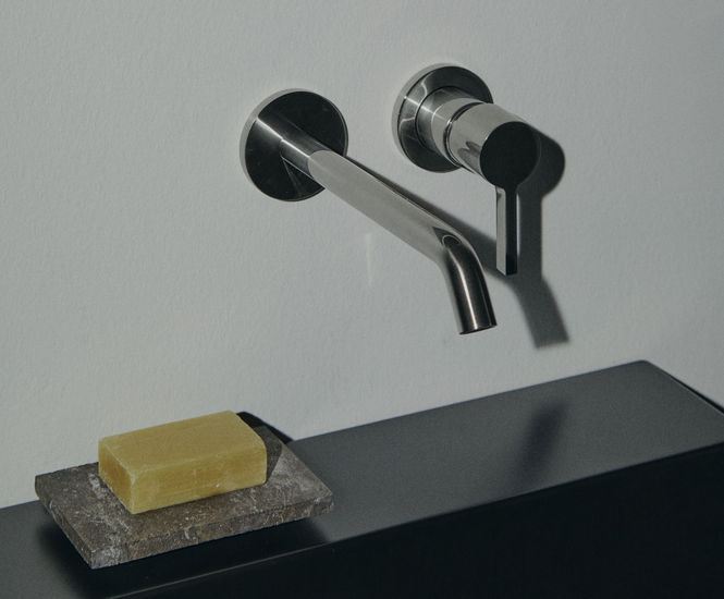 Joy Single Lever Built-In Basin Mixer 220mm Spout