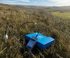 WET150 Soil Sensor used to research plant species recovery