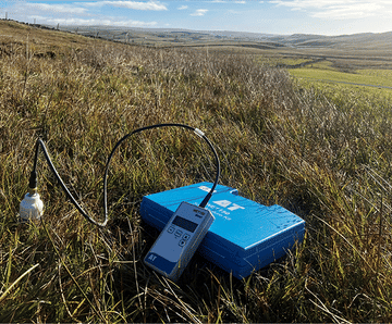 WET150 Soil Sensor used to research plant species recovery