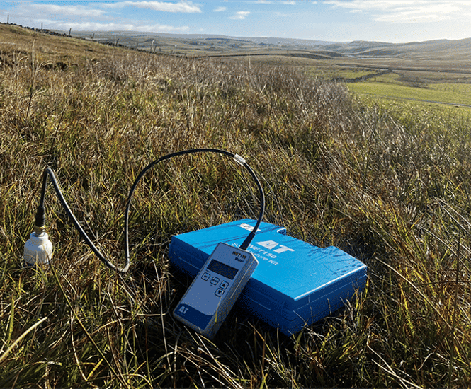 WET150 Soil Sensor used to research plant species recovery
