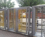 Terror Stopper PAS 68 Pedestrian Portal - steel crash-rated access gate