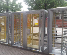 Terror Stopper PAS 68 Pedestrian Portal - steel crash-rated access gate