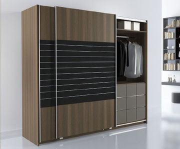 TopSlide - wardrobe sliding door track kit (max door weight 60kg)