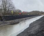 Flex MSE for retaining wall - Union Canal, Scotland
