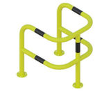 ACP1 - 3-sided column protector, 60mm steel tube x 800mm high - on this page
