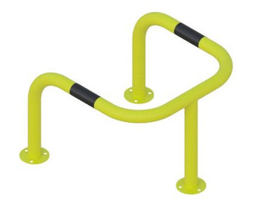 ACP11 - 3-sided column protector, 60mm steel tube x 500mm high
