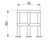 ACP2 3-sided column protector, 76mm steel tube x 800mm high 5