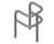ACP2 3-sided column protector, 76mm steel tube x 800mm high 3