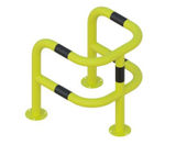 ACP2 3-sided column protector, 76mm steel tube x 800mm high - on this page
