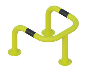 ACP21 - 3-sided column protector, 76mm steel tube x 500mm high