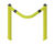 ACP3 - 2-sided column protector, 48mm steel tube x 500mm high 2