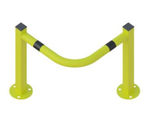 ACP3 - 2-sided column protector, 48mm steel tube x 500mm high