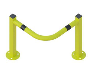 ACP3 - 2-sided column protector, 48mm steel tube x 500mm high
