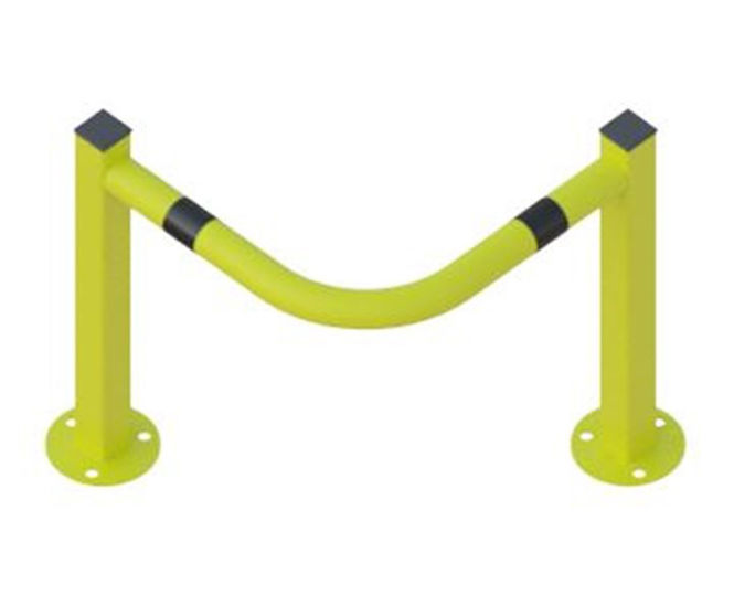 ACP3 - 2-sided column protector, 48mm steel tube x 500mm high