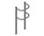 ACP4 - Column Protector Guardrail, 76mm steel tube x 800mm high 3