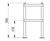 ACP4 - Column Protector Guardrail, 76mm steel tube x 800mm high 5