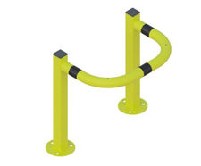 ACP5 - Column Protector Guardrail, square section uprights