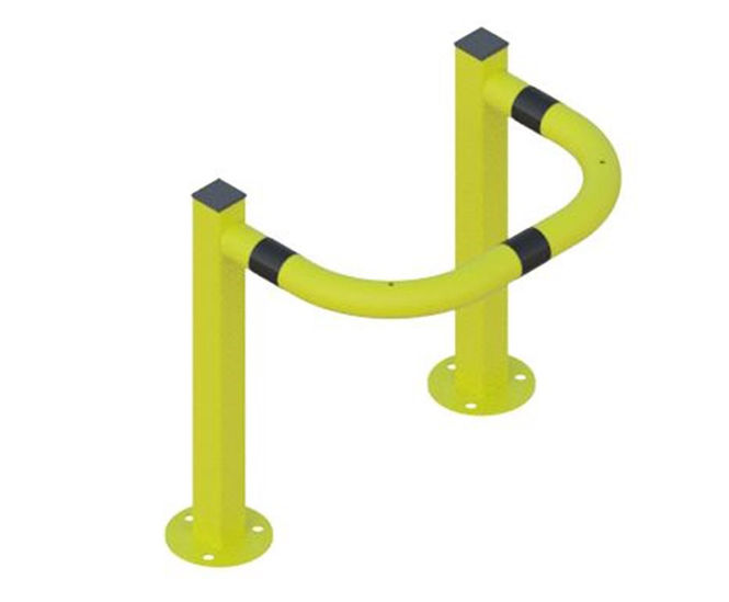 ACP5 - Column Protector Guardrail, square section uprights