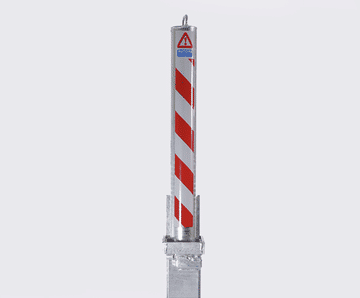 RetractaPost-GL 745 - galvanised steel retractable post