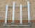 Semi-Vertical Cycle Rack - galvanised steel space-saving bike storage 2