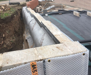 Combination structural waterproofing
