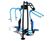 Chest Press & Pull Down Combo - outdoor steel gym equipment for parks 3