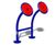 Two Wheel Spinner - outdoor steel gym equipment for upper body exercise 3
